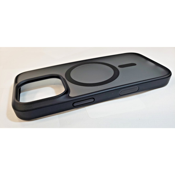 TORRAS Case for iPhone 16 PRO: Black | Magnetic. Button Swap. Heavy Duty - Picture 8 of 10